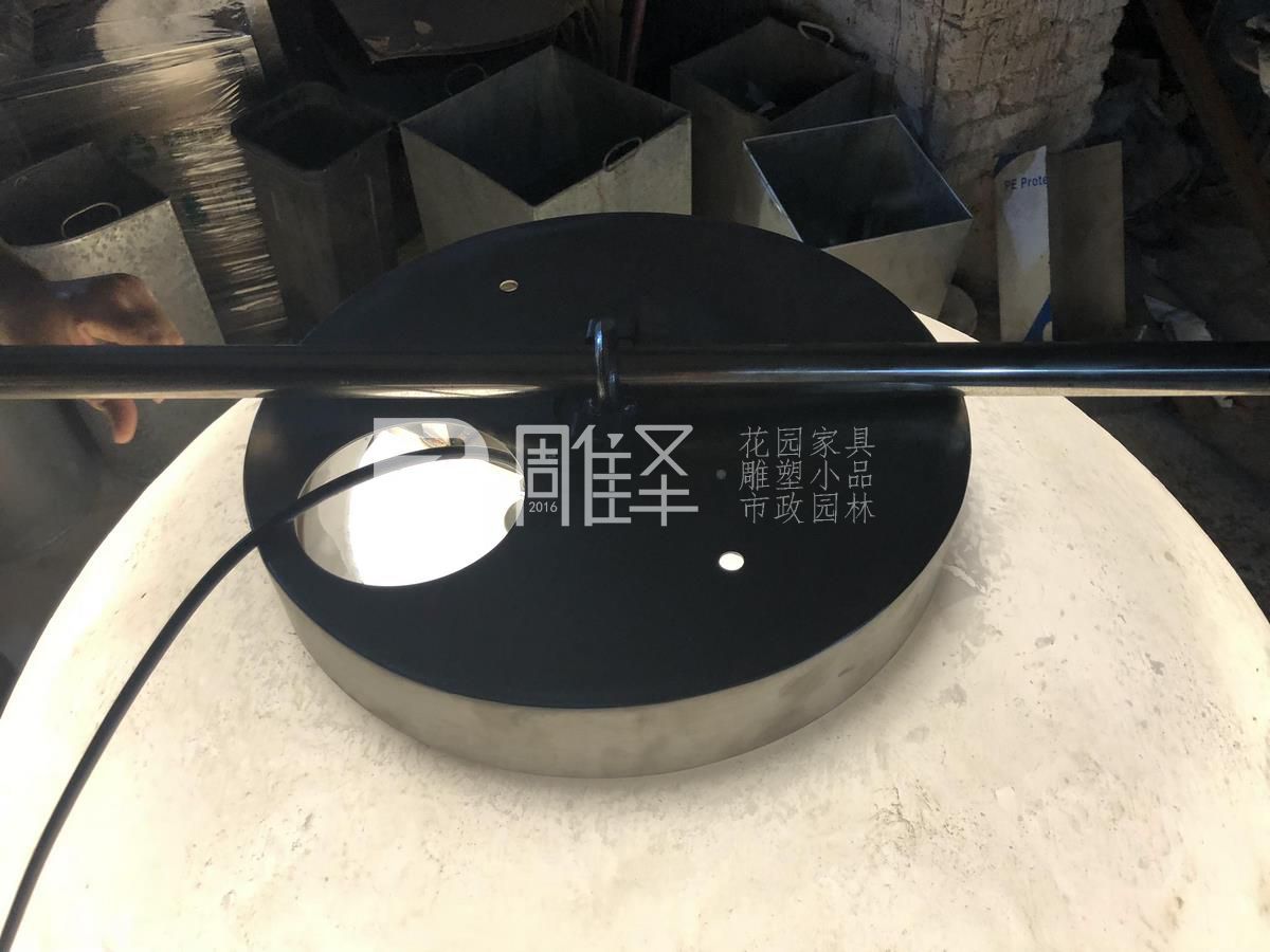 香港商场中秋特别制作玻璃钢月球灯(图7)