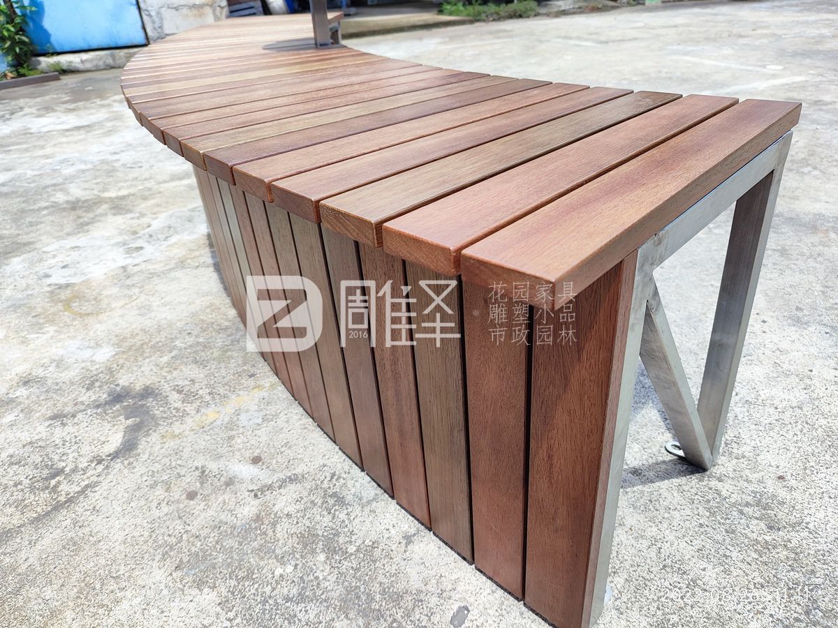 深圳Opower商业广场JPG奶茶店现场定制钢结构实木椅(图8)