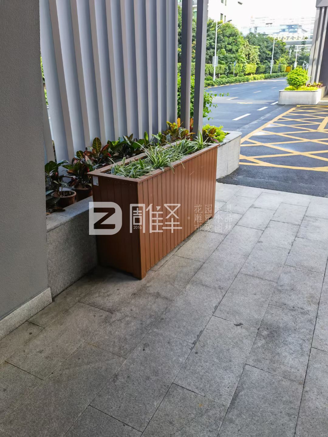 黄埔莱迪科技园区户外花箱(图3)
